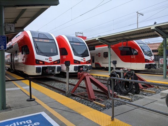 Caltrain Electric Service Begins…