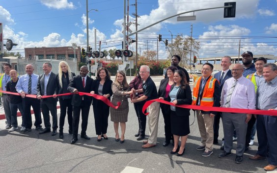 L.A. City Leaders Cut Ribbon on San Fernando Road Bike Path Extension