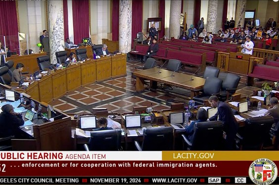 L.A.’s Sanctuary Ordinance Received as a Shot Across the Bow