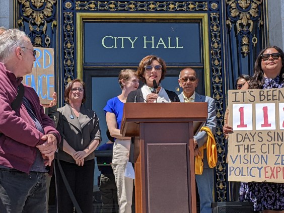 Advocates at Vision Zero Rally Call for New Commitment to Safety