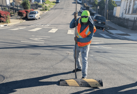 Oakland Crews Remove Speed Bumps, Eliminate Sideshow Deterrent