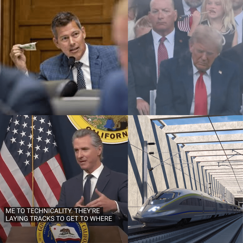 More Low Speed Fail from Trump on High Speed Rail in CA