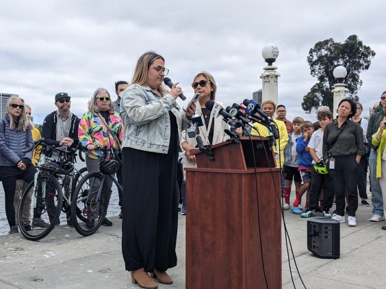 Lakeshore Protected Bikeway Breaks Ground