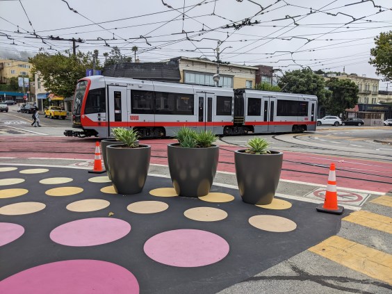 Planters in West Portal are Remnant of a Once-Bold Safety Project
