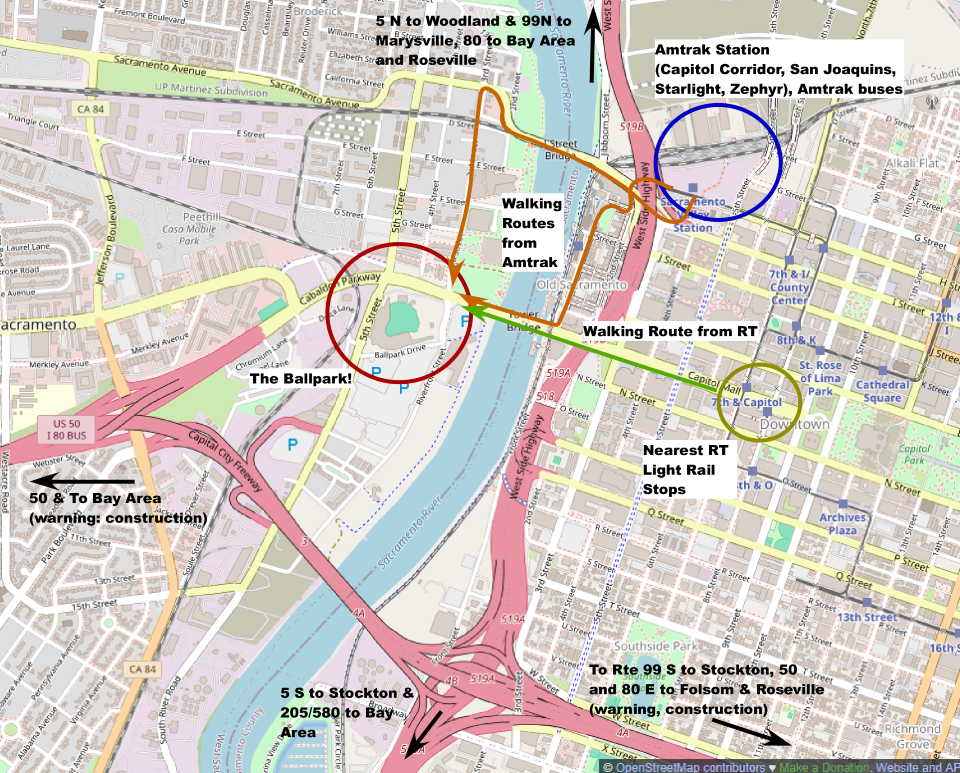 Streetsbloggers and Yolobus Step Up to Provide Clear Ways to Take Transit to See the A’s
