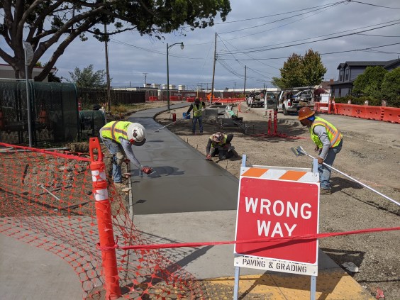 Eyes on the Street: Update on Alameda’s Central Ave Project