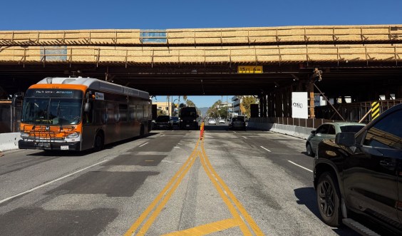 Eyes on the Street: G Line Busway Bridge Over Van Nuys Blvd