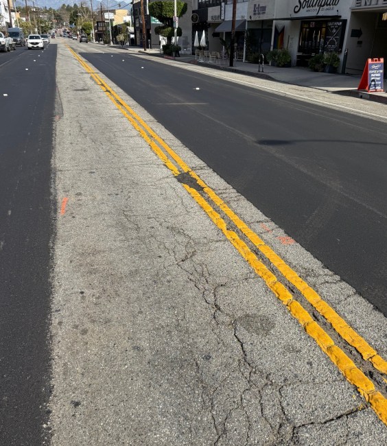 Updates on L.A. City Stopping Resurfacing, Instead Doing “Large Asphalt Repair”