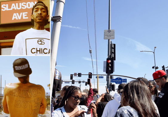 Dedication: Crenshaw and Slauson to Forever be Known as “Nipsey Hussle Square”