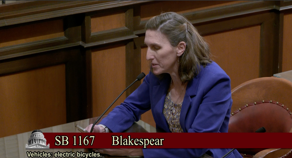 In Year with a Glut of E-Bike Legislation, Blakespear’s Efforts to Define E-Bikes and Limit E-Motos Advances