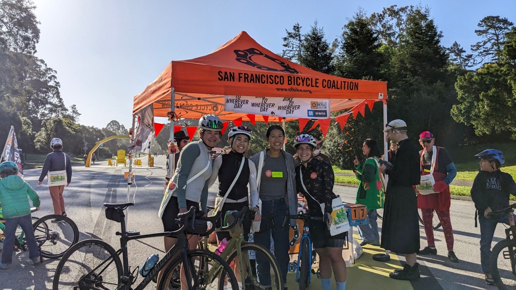 ‘Bike to Wherever Day’ Rolls Through Bay Area
