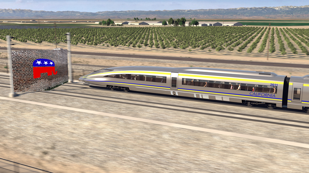 Democrats Push For High-Speed Rail Investment Amid GOP Highway Feeding Frenzy