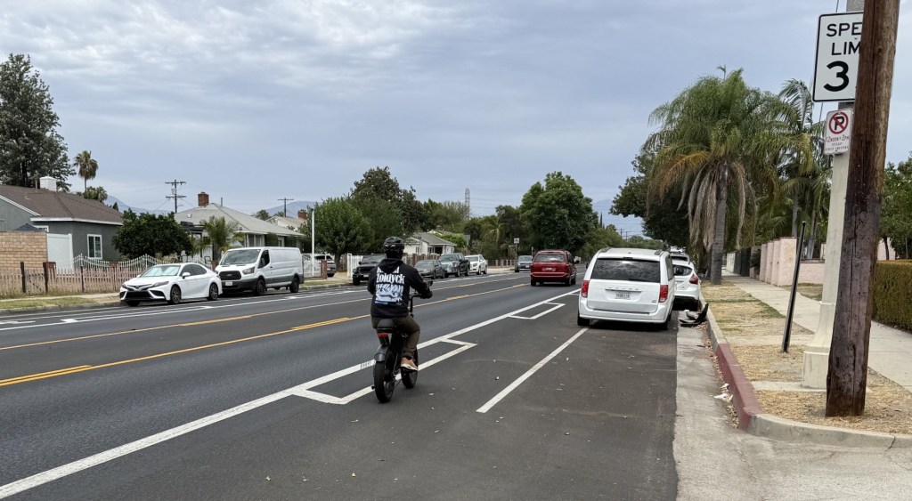 New Terra Bella Bike Lanes Partially Replacing Van Nuys Bike Lanes