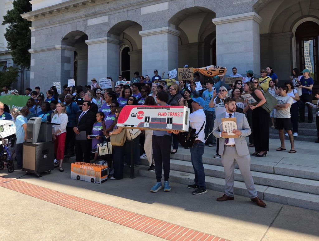 Call to Action: Transit Advocates Rally at State Capitol