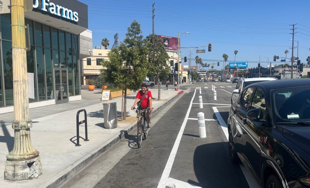 Friday News Briefs: Olympic Blvd Bus Lanes, Metrolink Cuts, Hollywood Blvd Results, and Pacoima Wash Bridge
